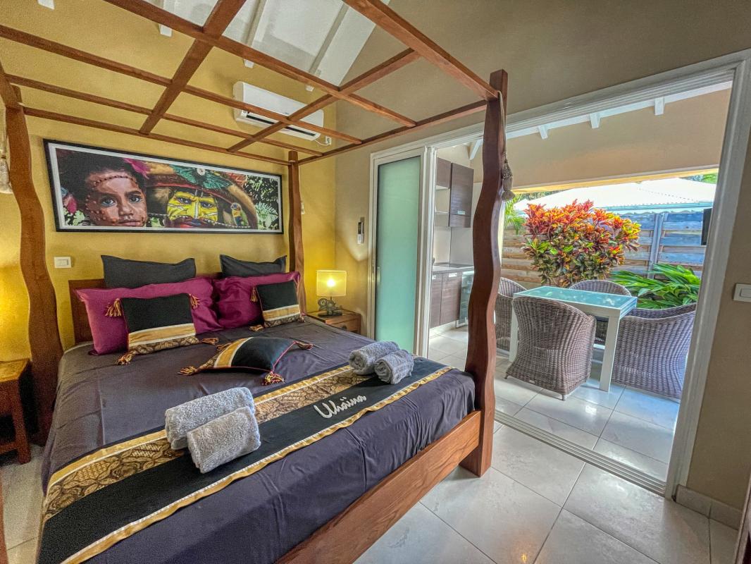 Luxury villa with swimming pool - view from the terrace