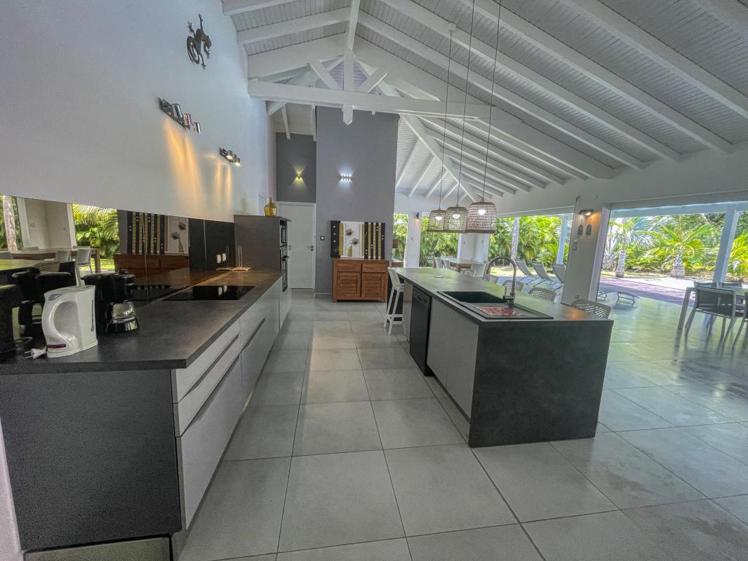 Location villa Saint François Guadeloupe-cuisine