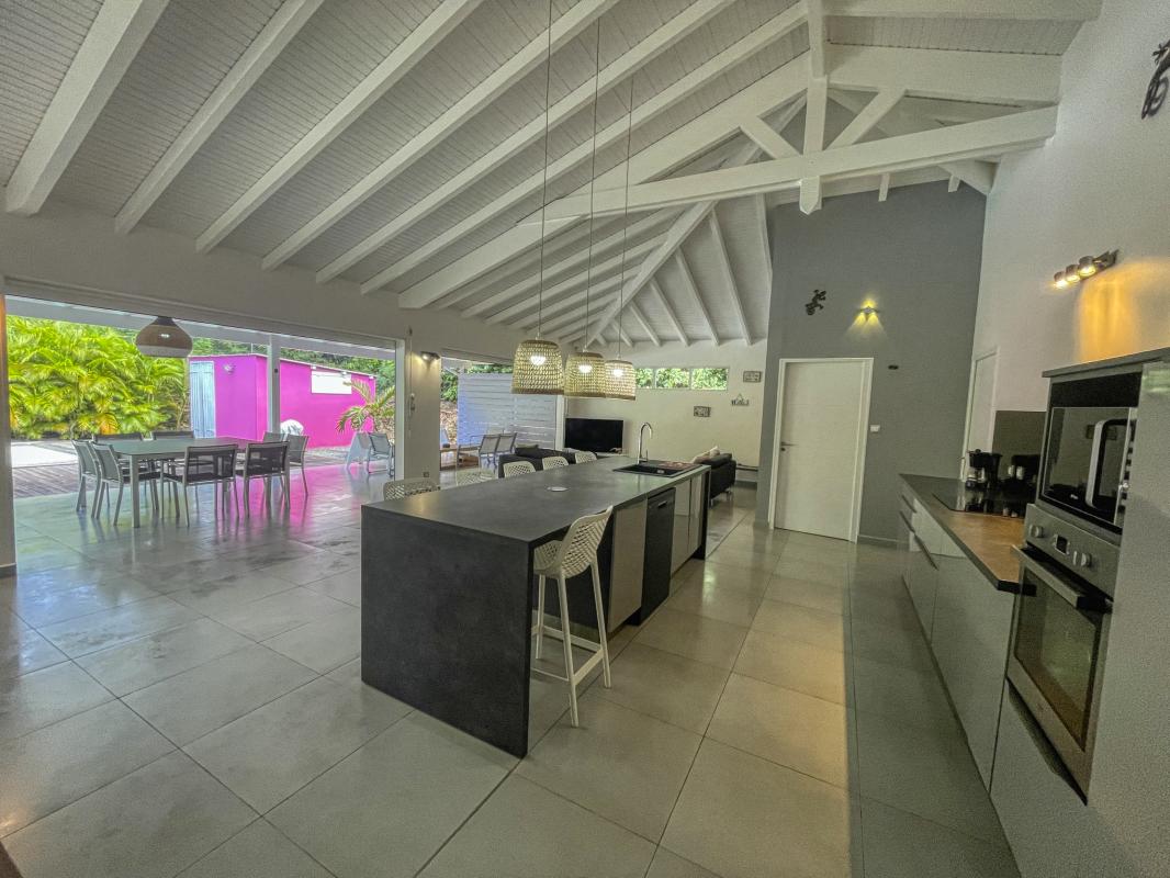 Location villa Saint François Guadeloupe-cuisine