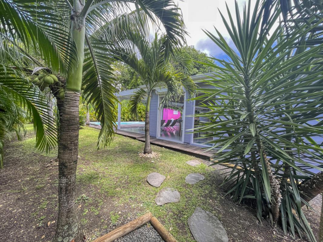 Location villa Saint François Guadeloupe-entrée