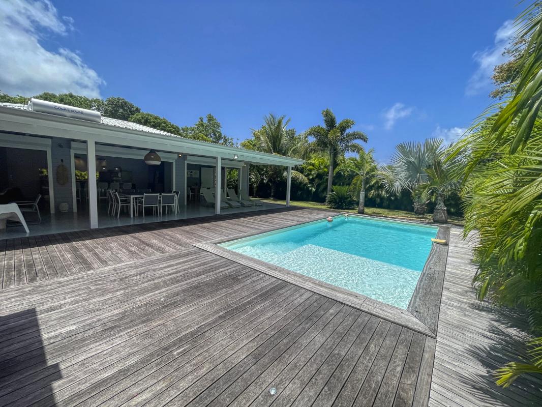 Location villa Saint François Guadeloupe-piscine