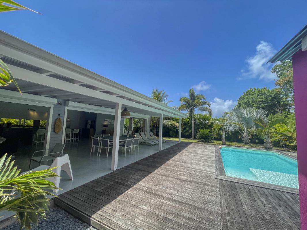 Location villa Saint François Guadeloupe-piscine