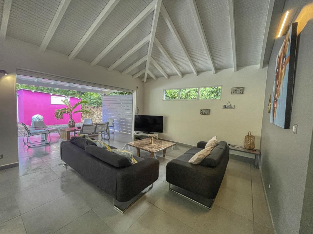 Location villa Saint François Guadeloupe-salon