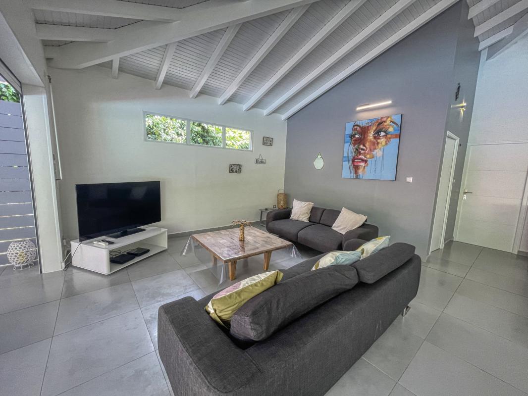 Location villa Saint François Guadeloupe-salon
