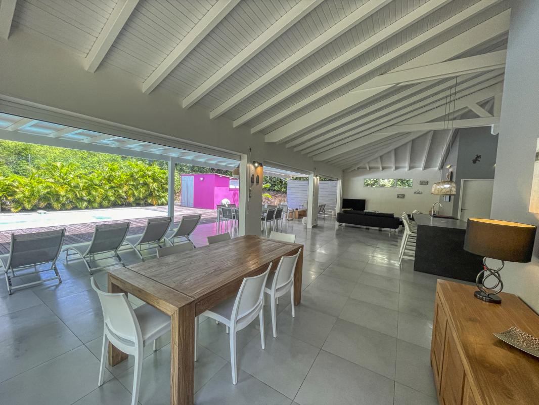 Location villa Saint François Guadeloupe-séjour