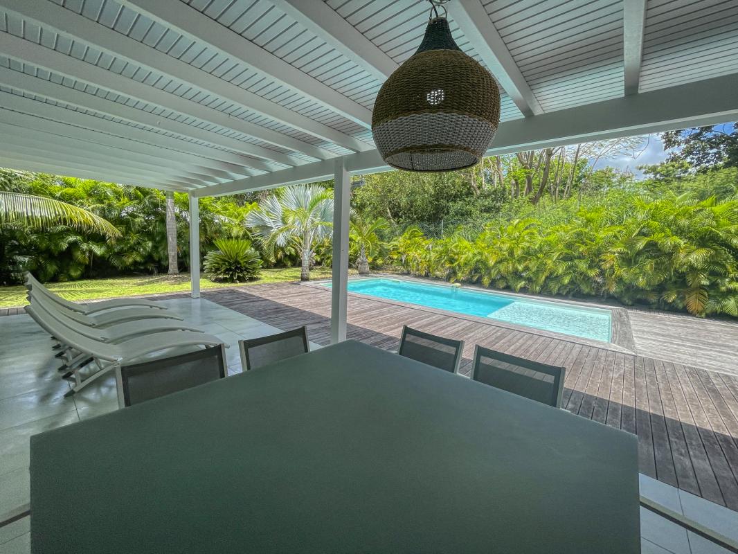 Location villa Saint François Guadeloupe-terrasse