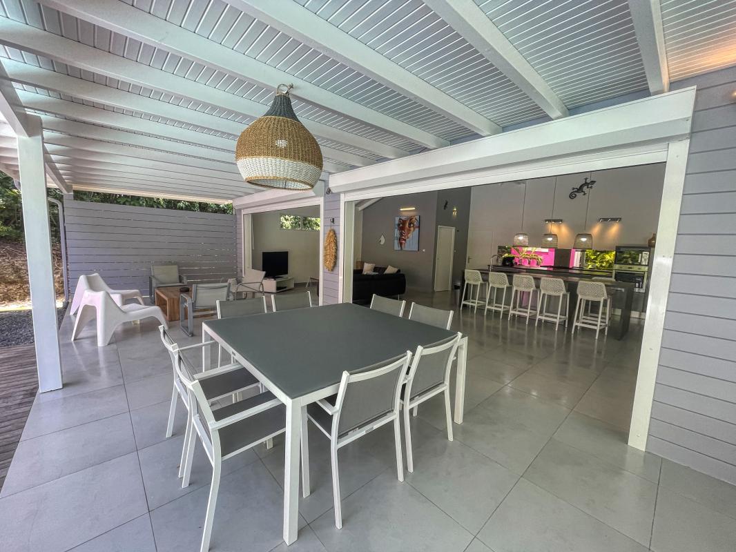 Location villa Saint François Guadeloupe-terrasse
