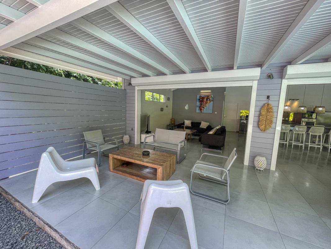 Location villa Saint François Guadeloupe-terrasse