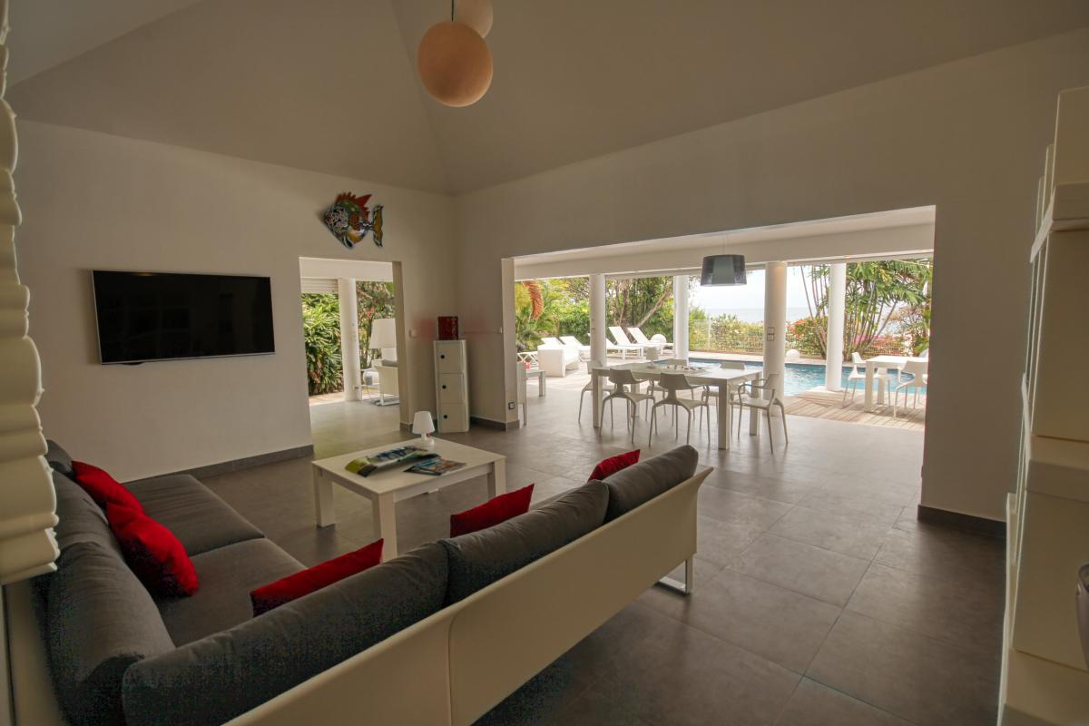 Location villa de prestige Saint François - 4 chambres 8 personnes avec piscine vue mer et proximité plage