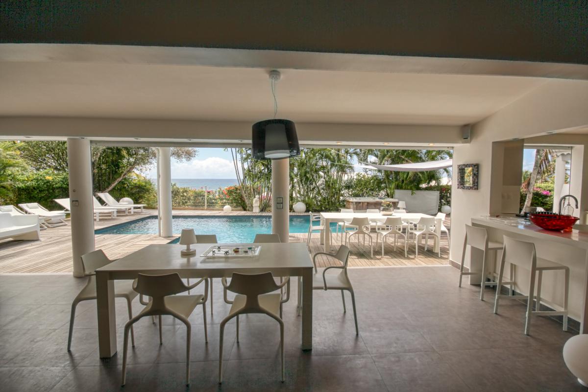 Location villa de prestige Saint François - 4 chambres 8 personnes avec piscine vue mer et proximité plage
