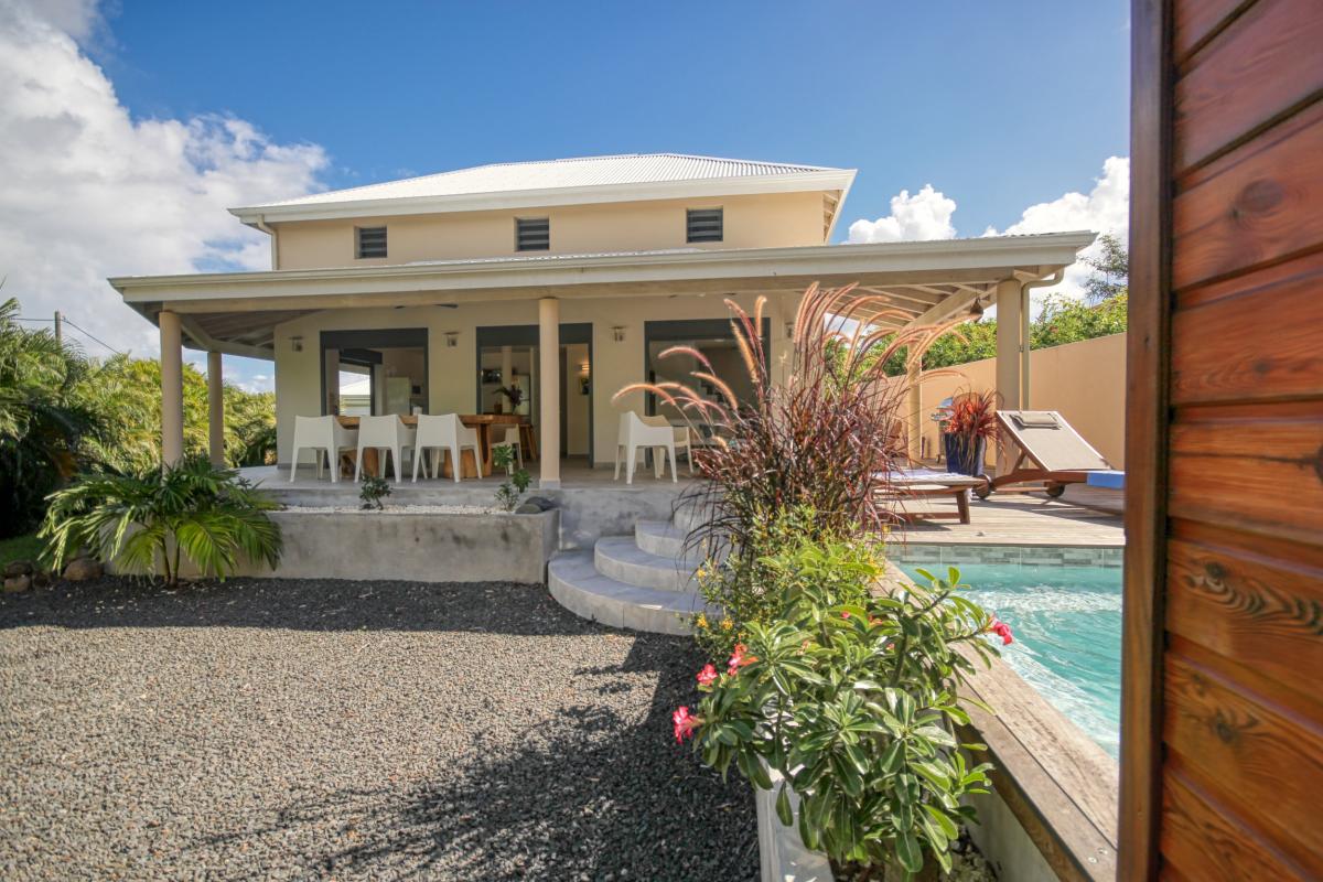 A louer en Guadeloupe villa avec jacuzzi pour 6 personnes St François