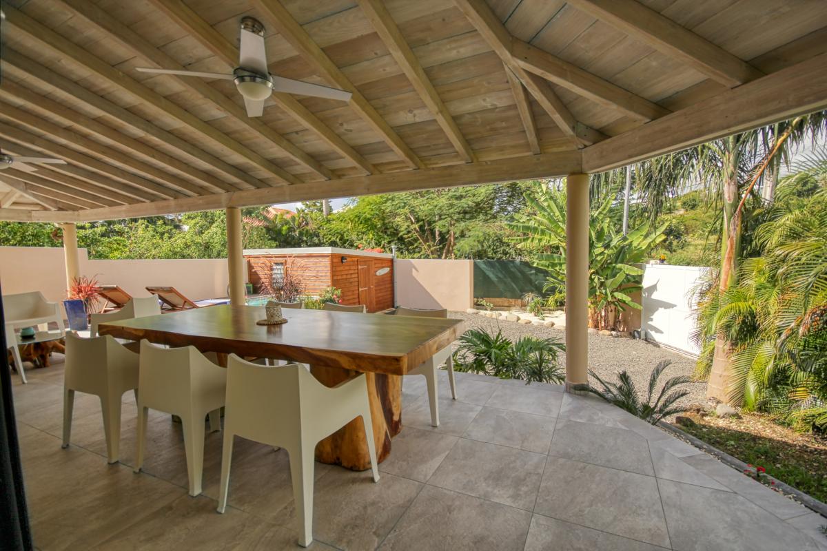 For rent in Guadeloupe villa with jacuzzi - Terrace