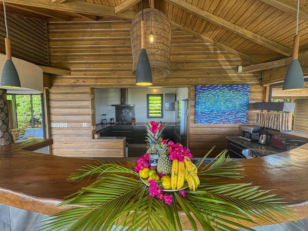 20.location villa piscine Saint François Guadeloupe_cuisine
