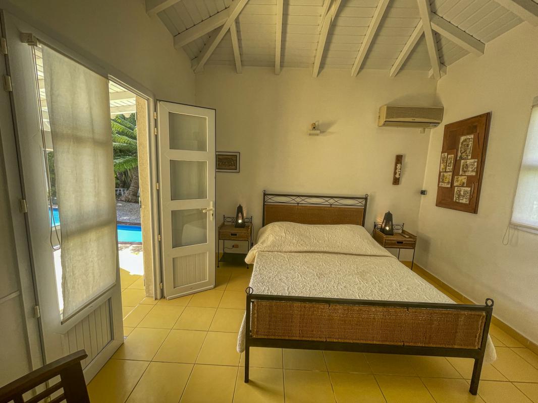 Villa à 50m de la plage à louer à Saint François Guadeloupe_chambre 1