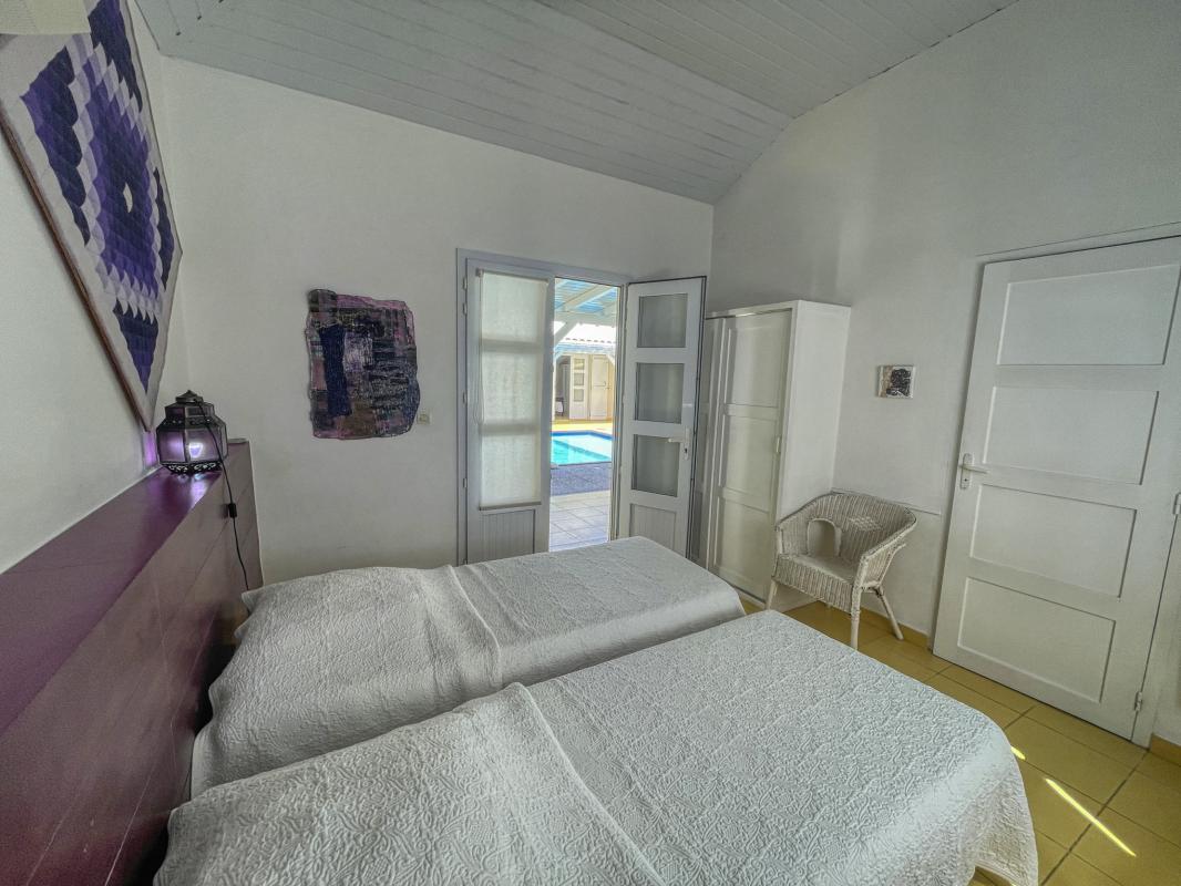 Villa à 50m de la plage à louer à Saint François Guadeloupe_chambre 3