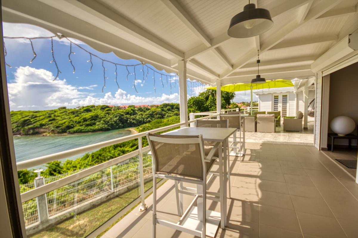Location villa en Guadeloupe avec vue mer 180° - Vue d'ensemble - St François Guadeloupe