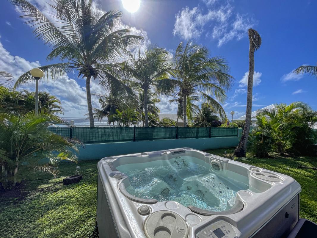 Location villa 4 chambres proximité plage vue mer à St François Guadeloupe__drone