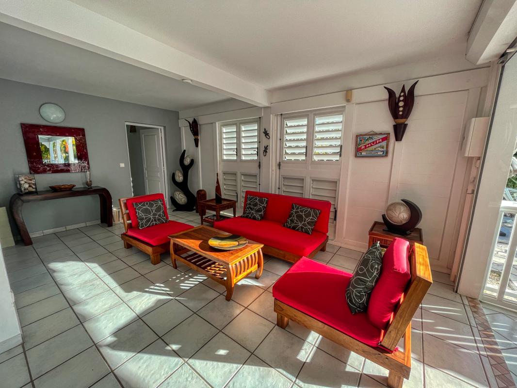 Guadeloupe Saint François- location villa 4 chambres 8 personnes avec piscine