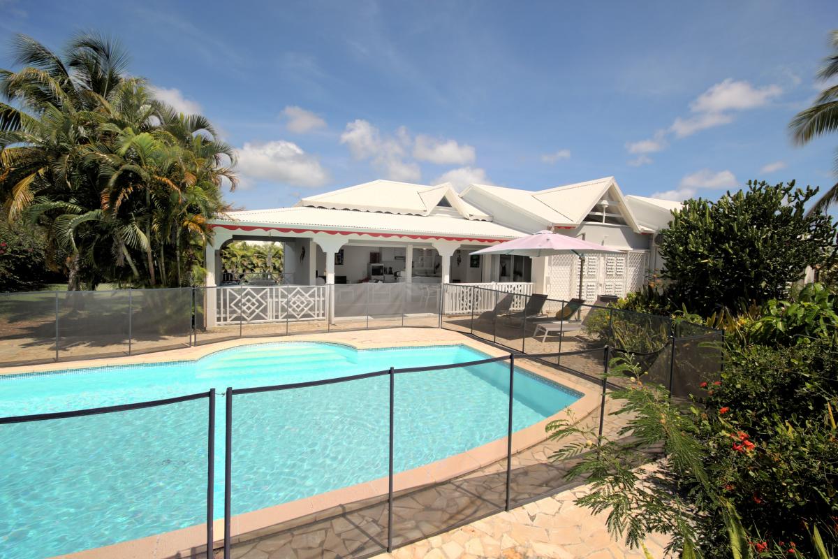 Guadeloupe Saint François- location villa 4 chambres 8 personnes avec piscine