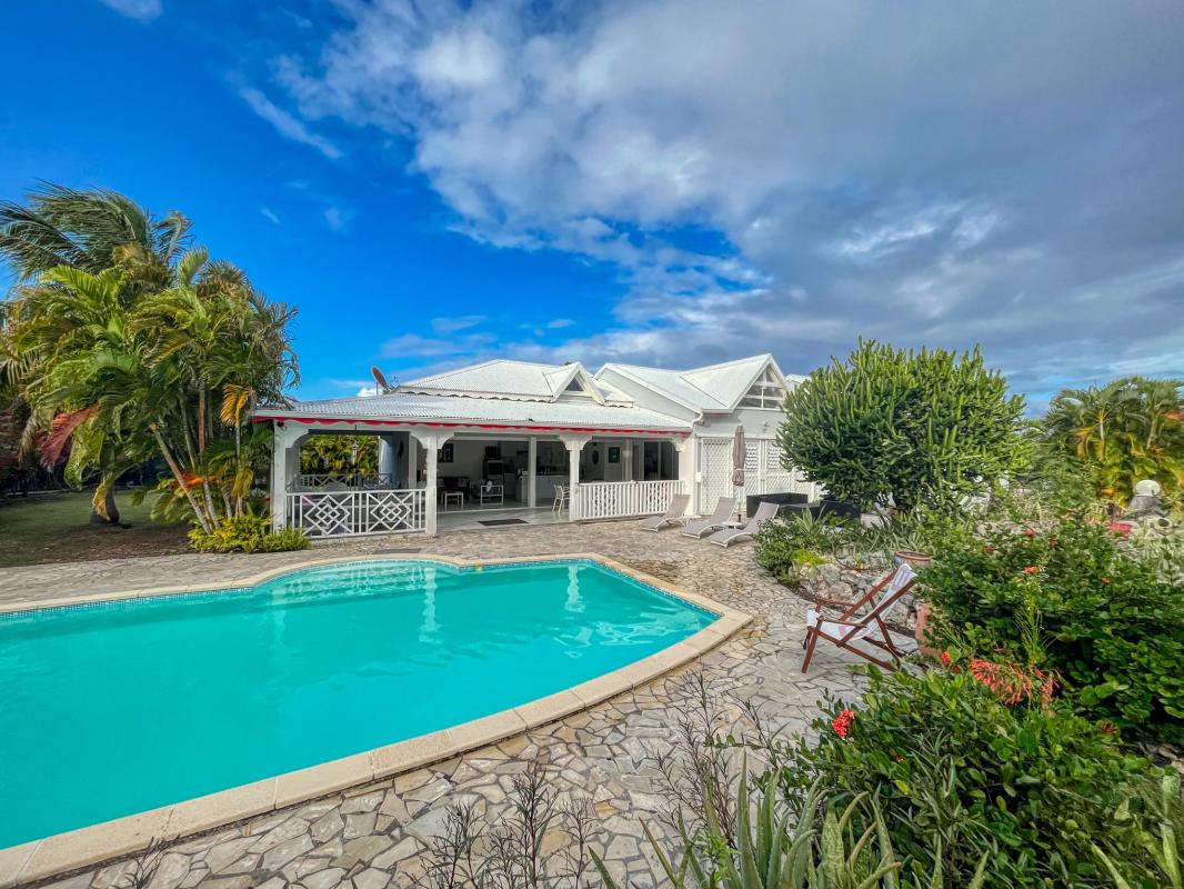 Guadeloupe Saint François- location villa 4 chambres 8 personnes avec piscine