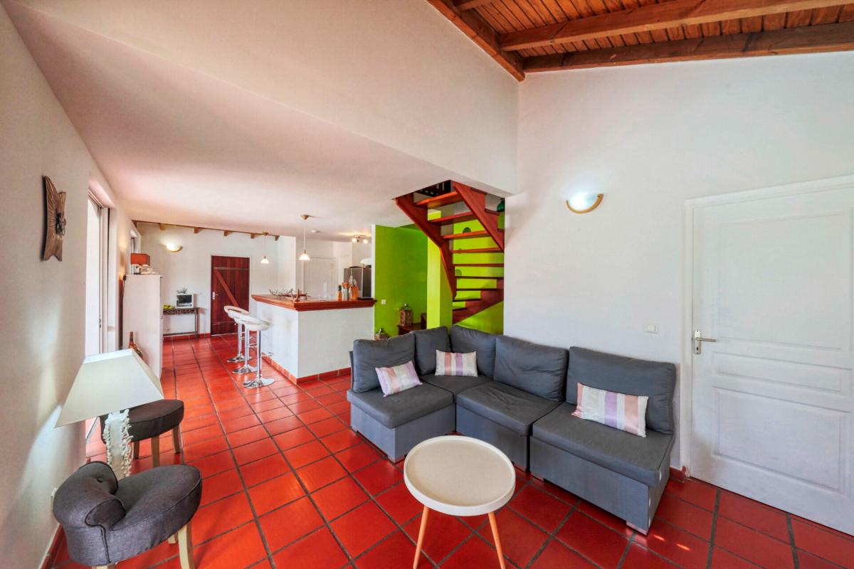 Location villa avec piscine en Guadeloupe - Pièce principale