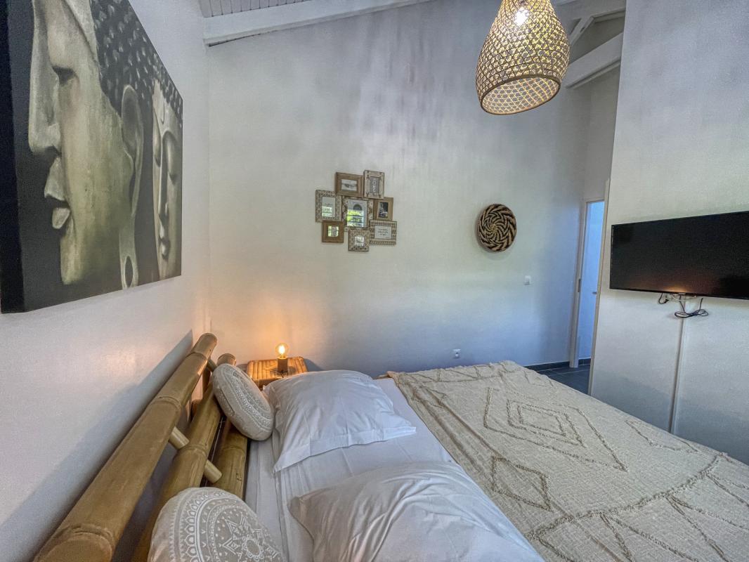 Location Villa 6 personnes avec piscine Saint François Guadeloupe-chambre