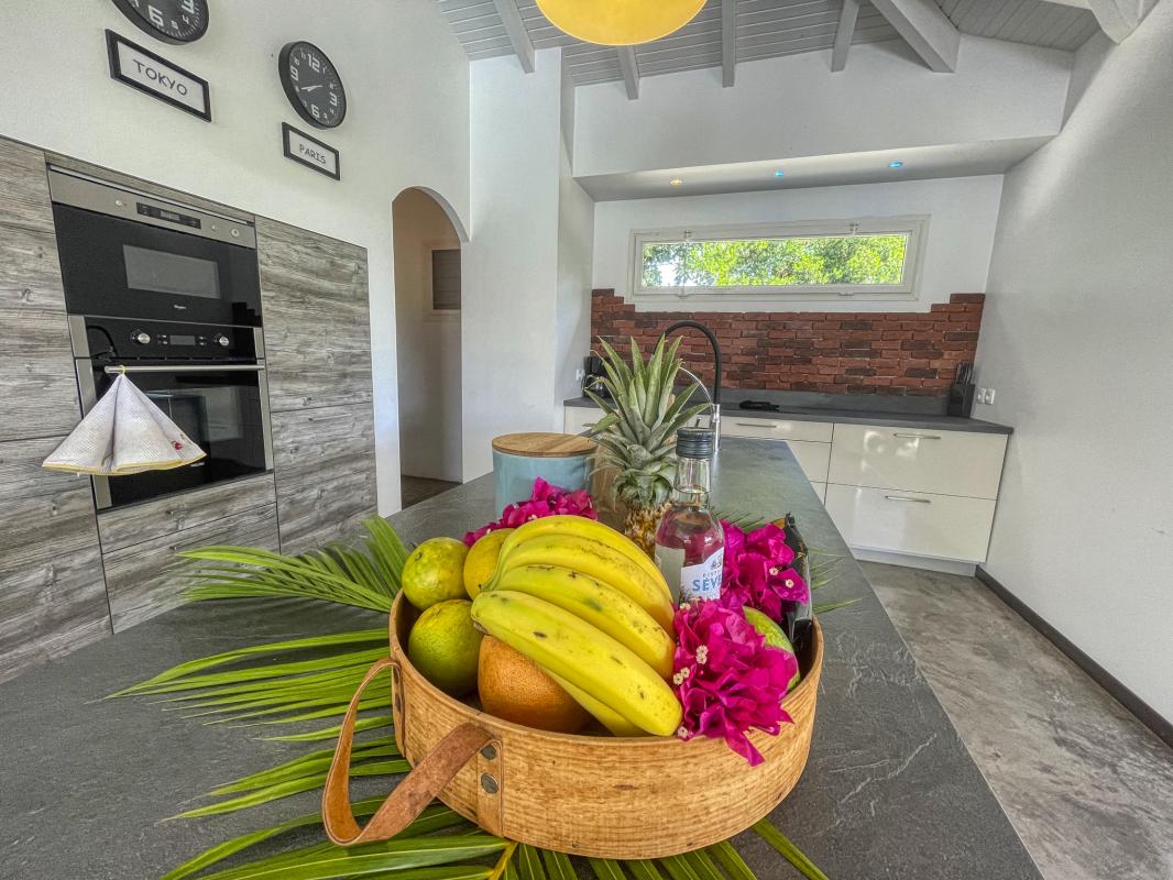 A louer Villa Saint François Guadeloupe Cuisine