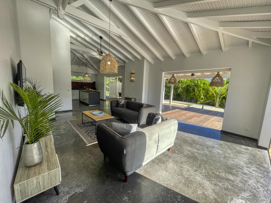 A louer Villa Saint François Guadeloupe Salon