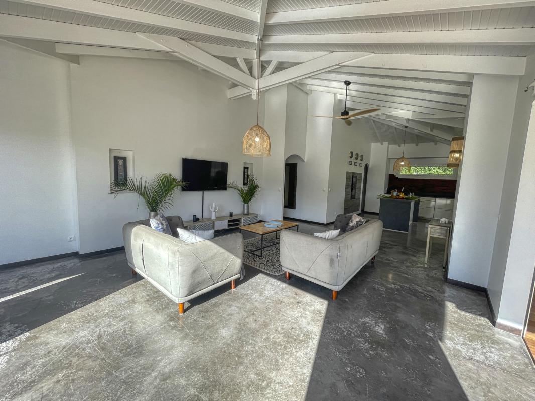 A louer Villa Saint François Guadeloupe Salon