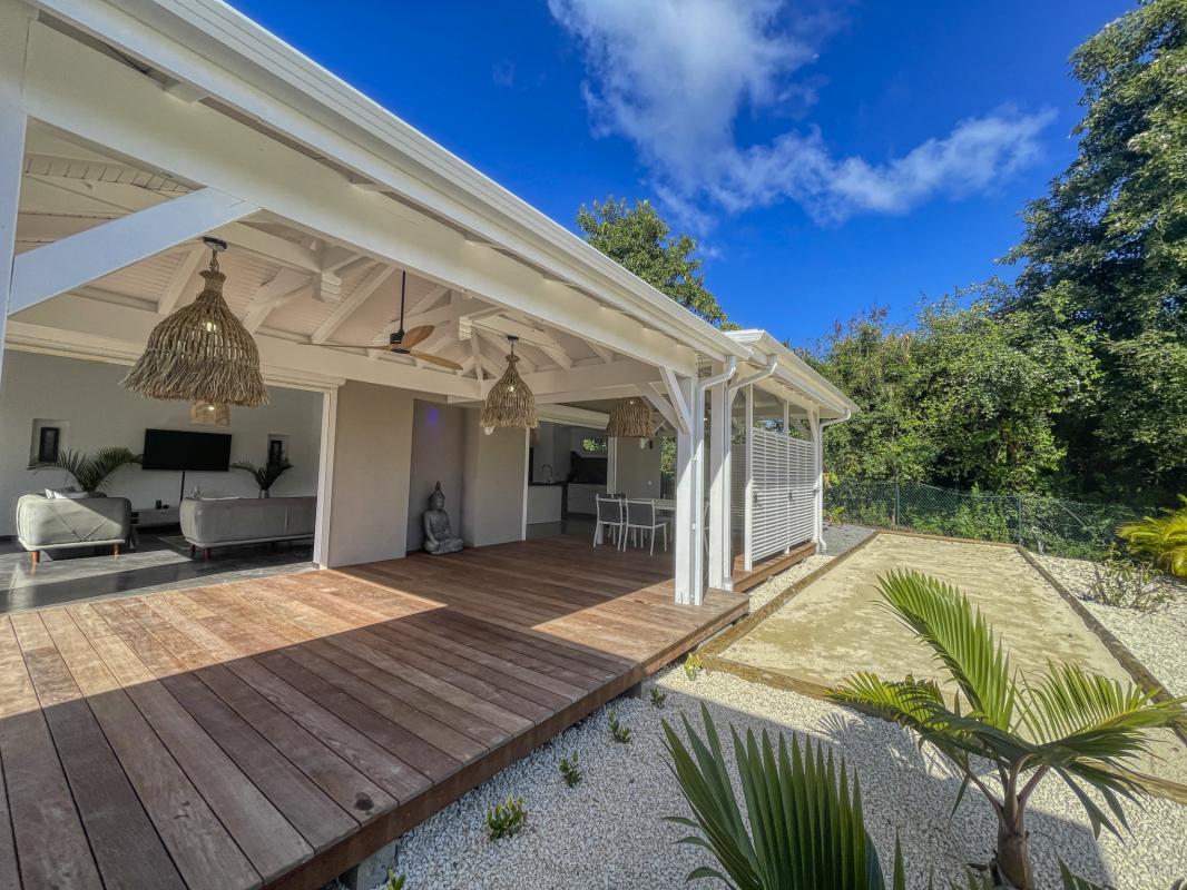 A louer Villa Saint François Guadeloupe Terrasse
