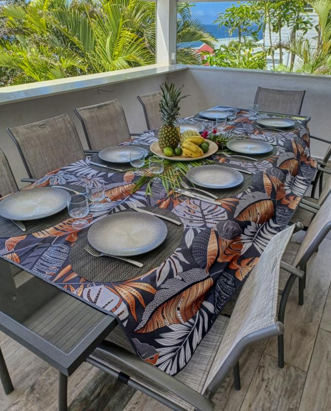 Villa Saint François Guadeloupe__ coin repas