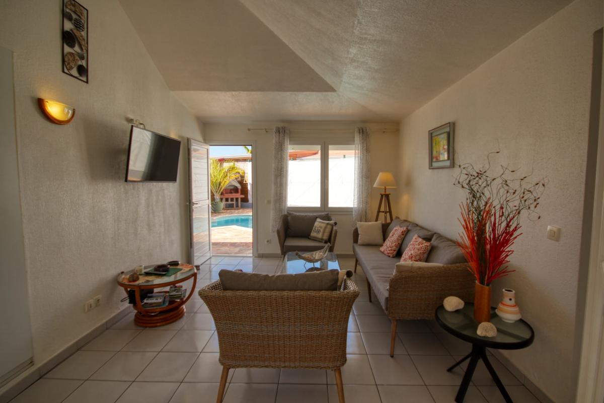 Villa saveur soleil à louer avec piscine dans la résidence Karukéra st françois guadeloupe