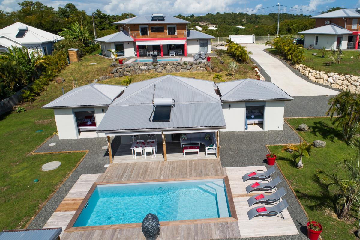 Villa 2 chambres avec piscine à louer à St François Guadeloupe