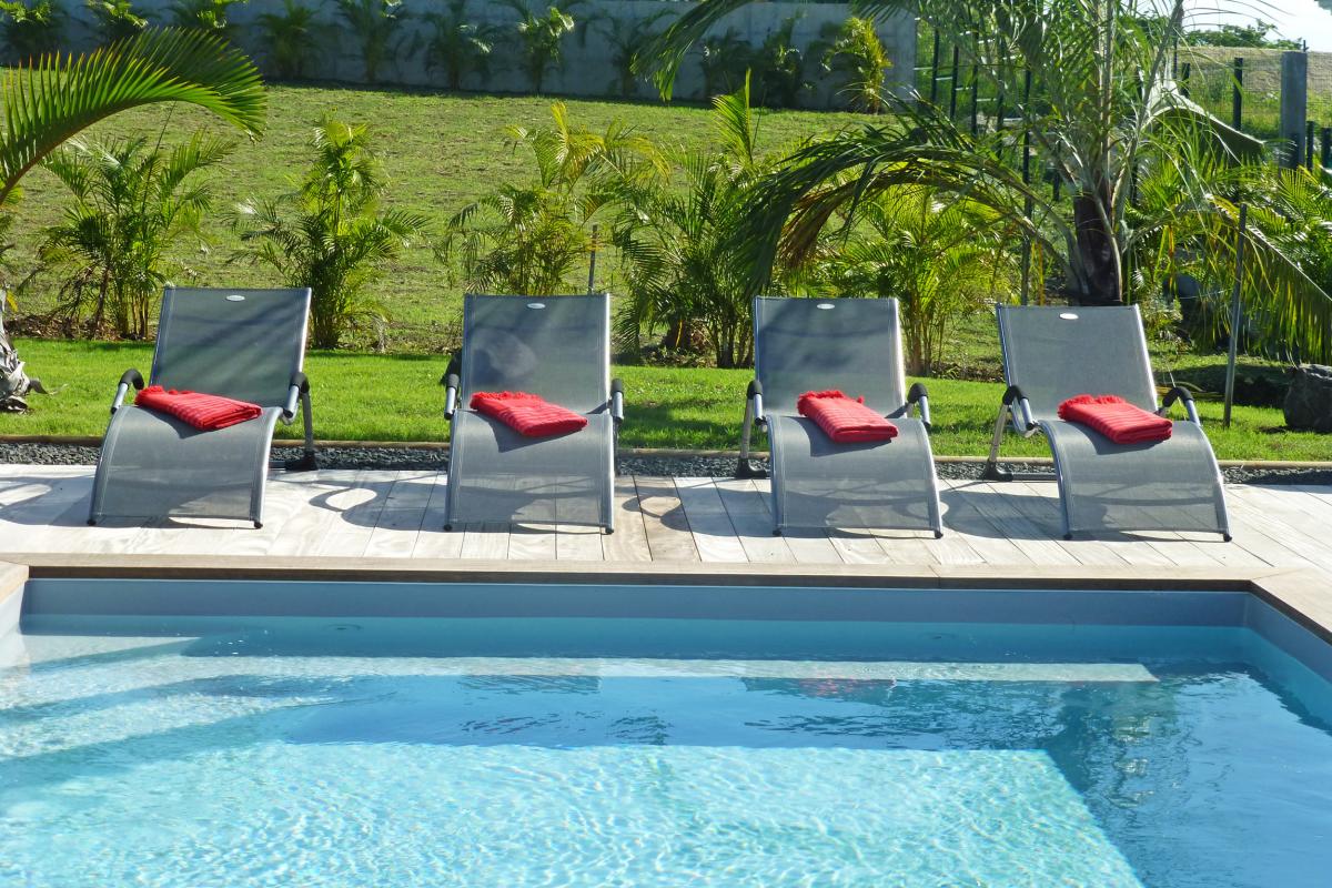 Villa 2 chambres avec piscine à louer à St François Guadeloupe