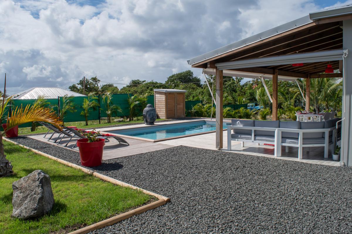 Villa 2 chambres avec piscine à louer à St François Guadeloupe