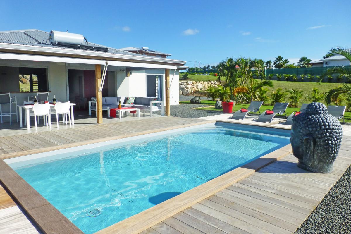 Villa 2 chambres avec piscine à louer à St François Guadeloupe