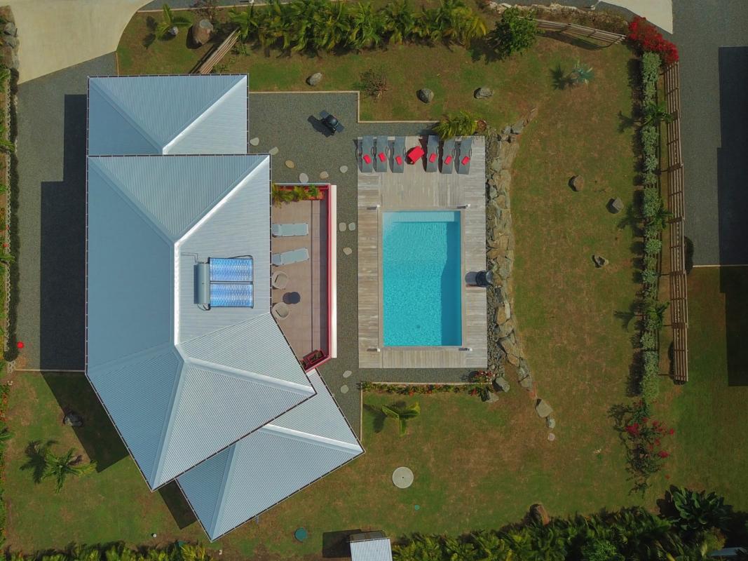 Guadeloupe St François villa à louer pour 8 personnes avec piscine et vue mer