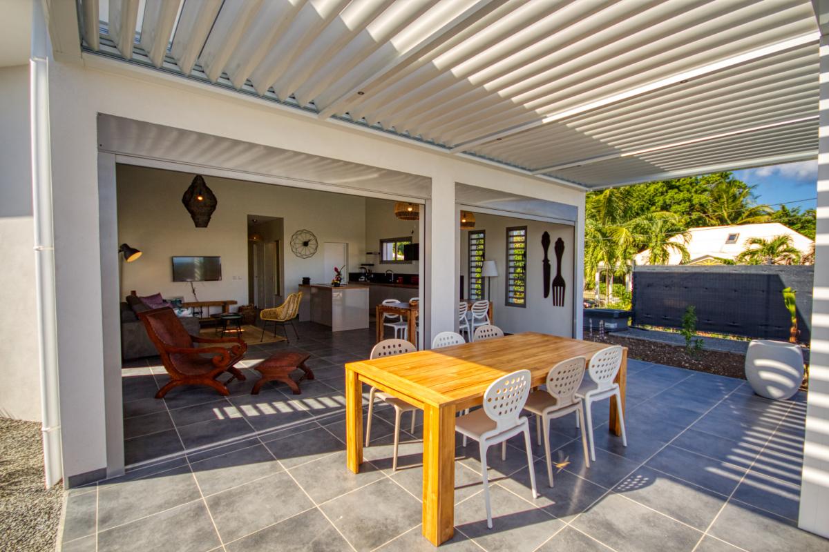 Villa 3 chambres pour 6 personnes avec piscine à louer à saint françois guadeloupe