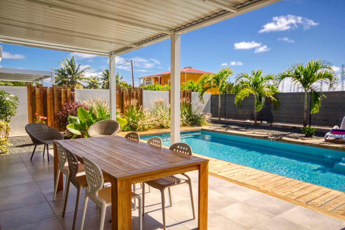 Villa 3 chambres 6 personnes avec piscine à louer à Saint François Guadeloupe