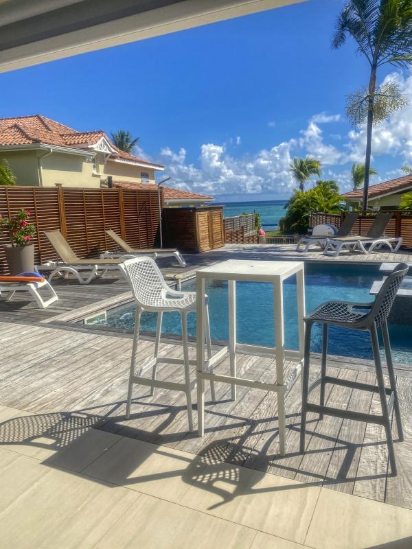 Location Villa Guadeloupe Saint François - Villa 4 chambres 8 personnes - Piscine - Vue Mer - Les pieds dans l'eau