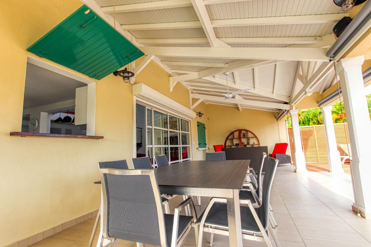 Location Villa Guadeloupe Saint François - Villa 4 chambres 8 personnes - Piscine - Vue Mer - Les pieds dans l'eau
