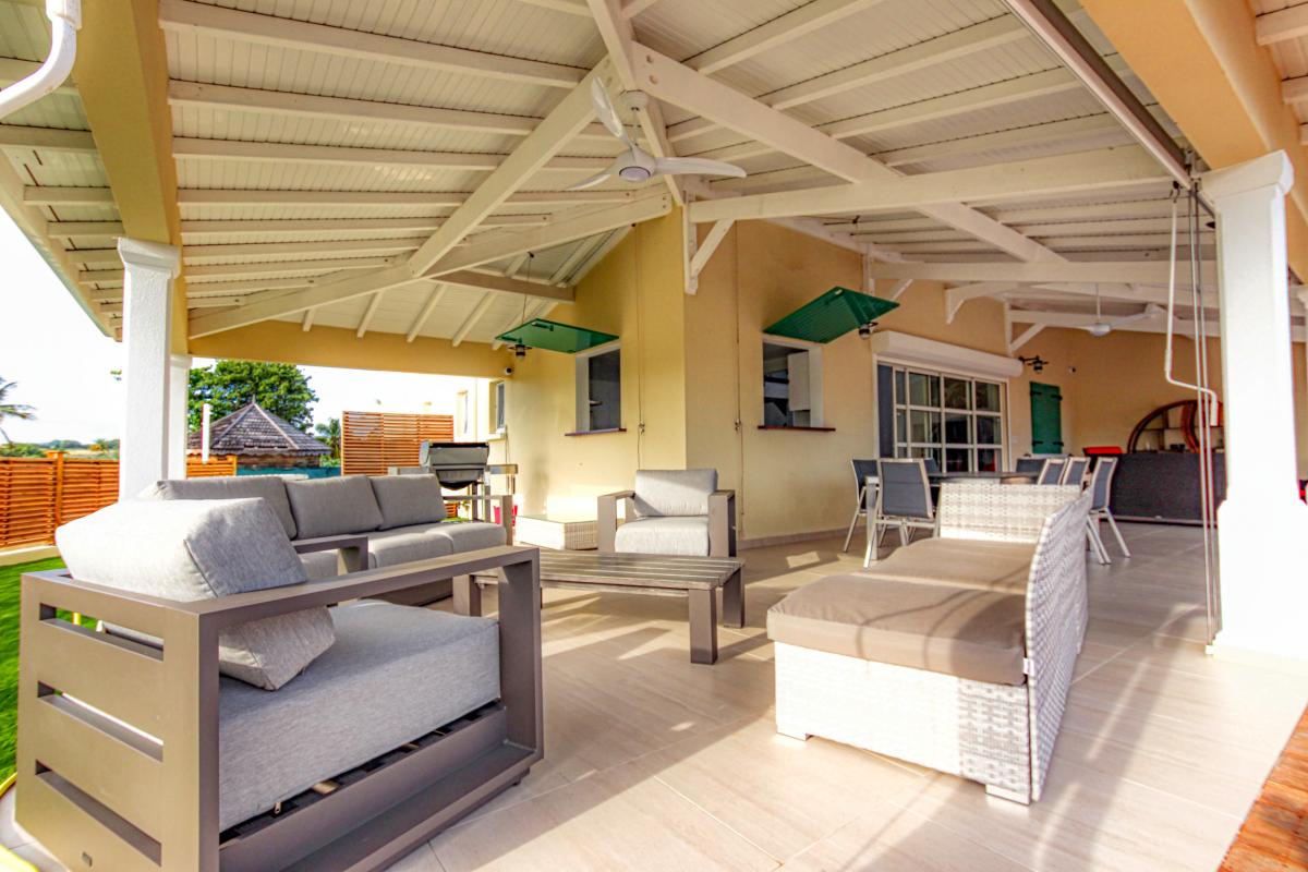Location Villa Guadeloupe Saint François - Villa 4 chambres 8 personnes - Piscine - Vue Mer - Les pieds dans l'eau