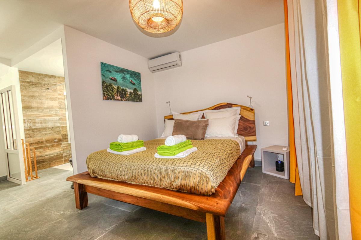 Location Villa Guadeloupe Saint François - Villa 4 chambres 8 personnes - Piscine - Vue Mer - Les pieds dans l'eau