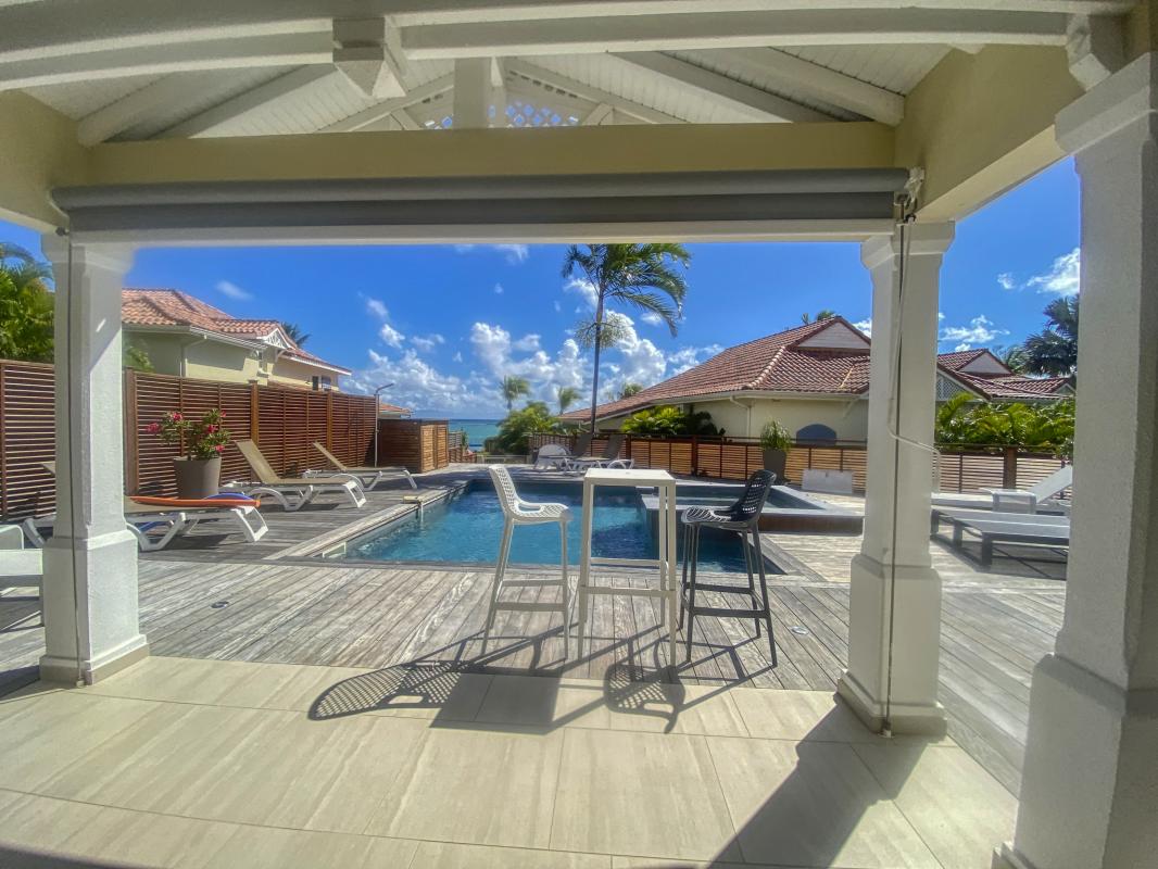 Location Villa Guadeloupe Saint François - Villa 4 chambres 8 personnes - Piscine - Vue Mer - Les pieds dans l'eau 