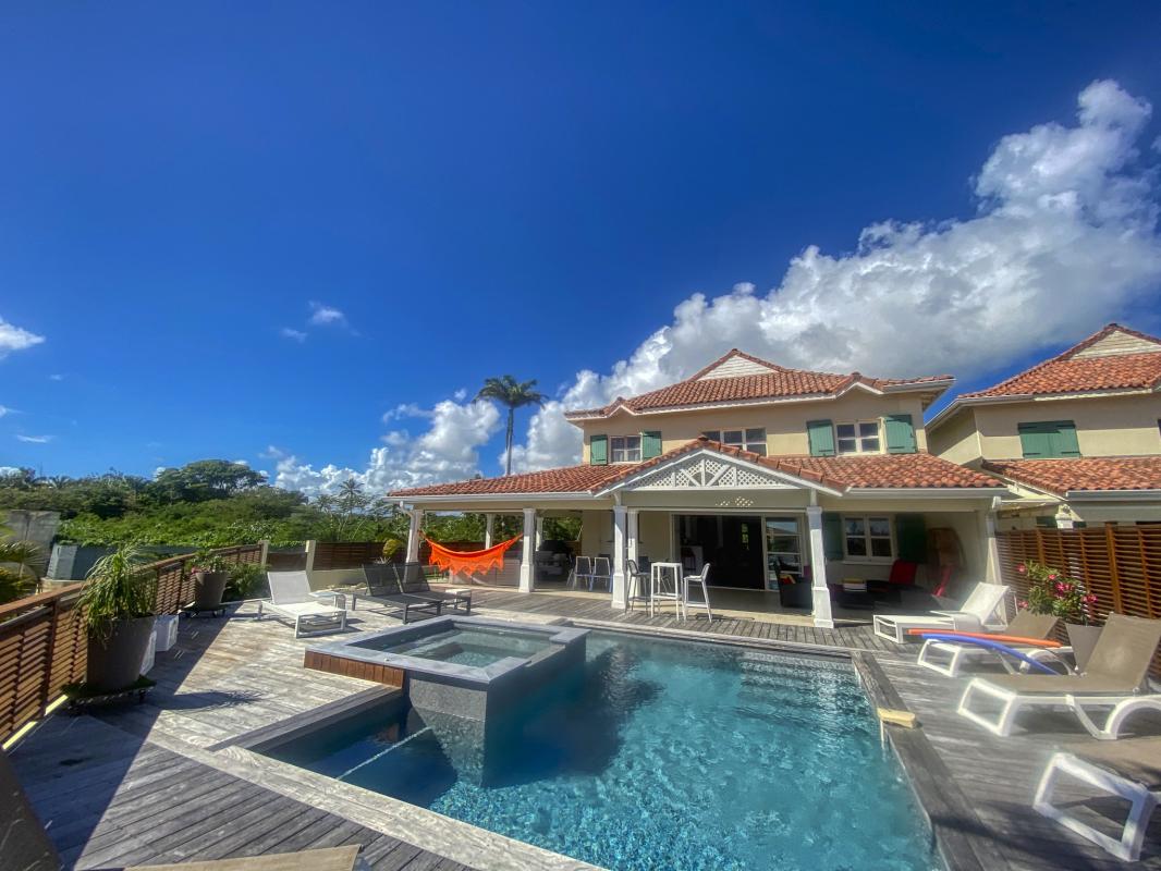 Location Villa Guadeloupe Saint François - Villa 4 chambres 8 personnes - Piscine - Vue Mer - Les pieds dans l'eau