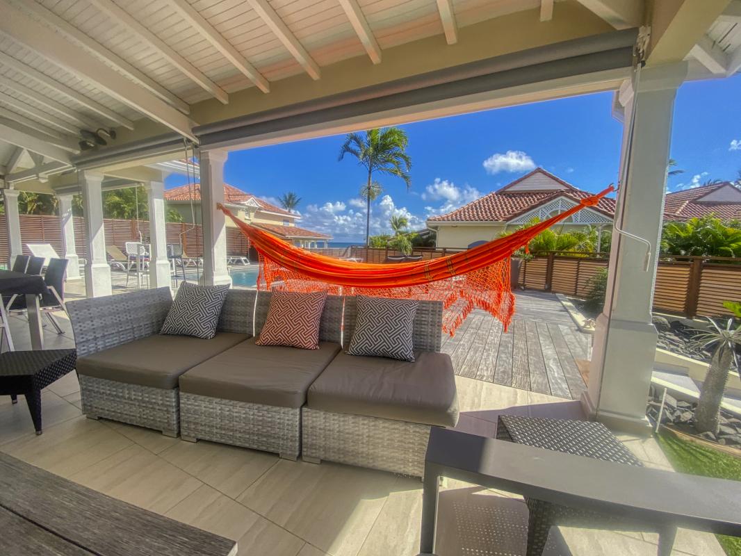Location Villa Guadeloupe Saint François - Villa 4 chambres 8 personnes - Piscine - Vue Mer - Les pieds dans l'eau