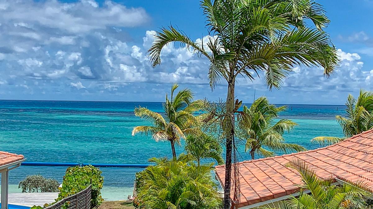 Location Villa Guadeloupe Saint François - Villa 4 chambres 8 personnes - Piscine - Vue Mer - Les pieds dans l'eau