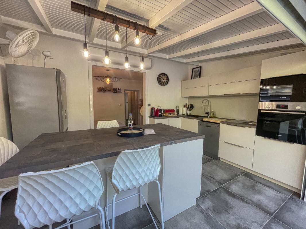 Location villa 4 personnes Saint François Guadeloupe-cuisine