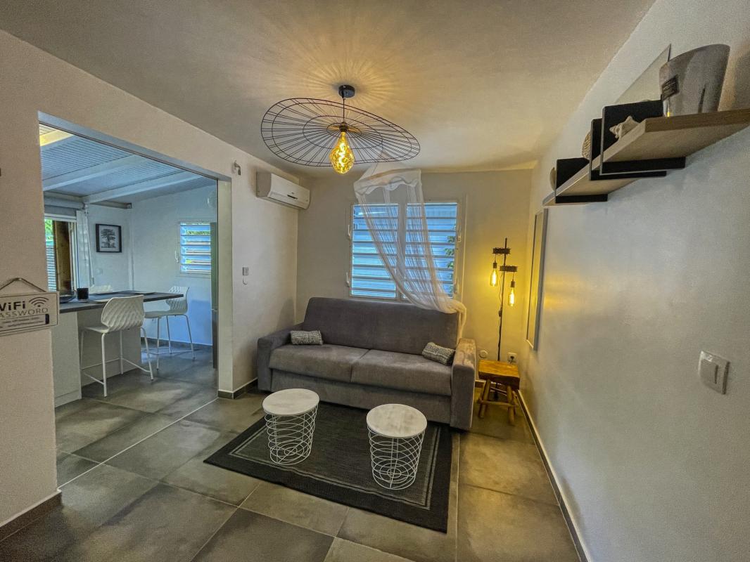 Location villa 4 personnes Saint François Guadeloupe-salon