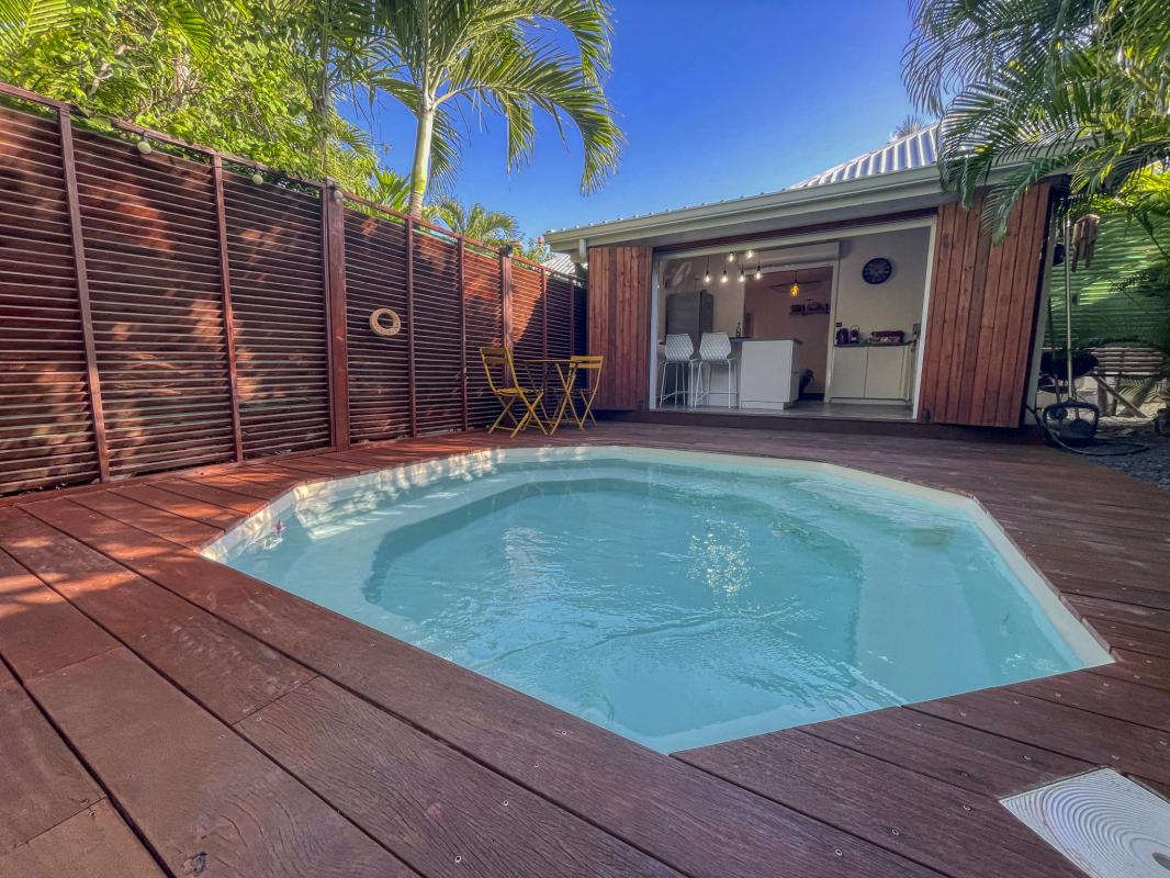 Location villa 4 personnes Saint François Guadeloupe-vue ensemble